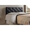 Baxton Studio Baltimore Modern and Contemporary King Black Upholstered Headboard 117-6351 - alternate 2